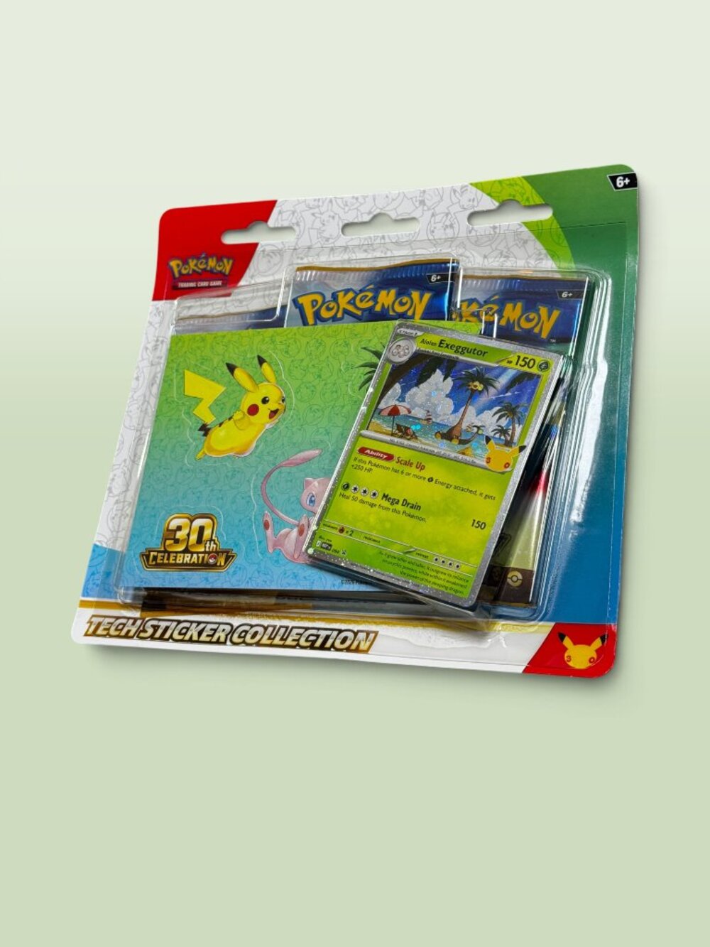 Pokémon TCG: 30th Celebration Tech Sticker Collection